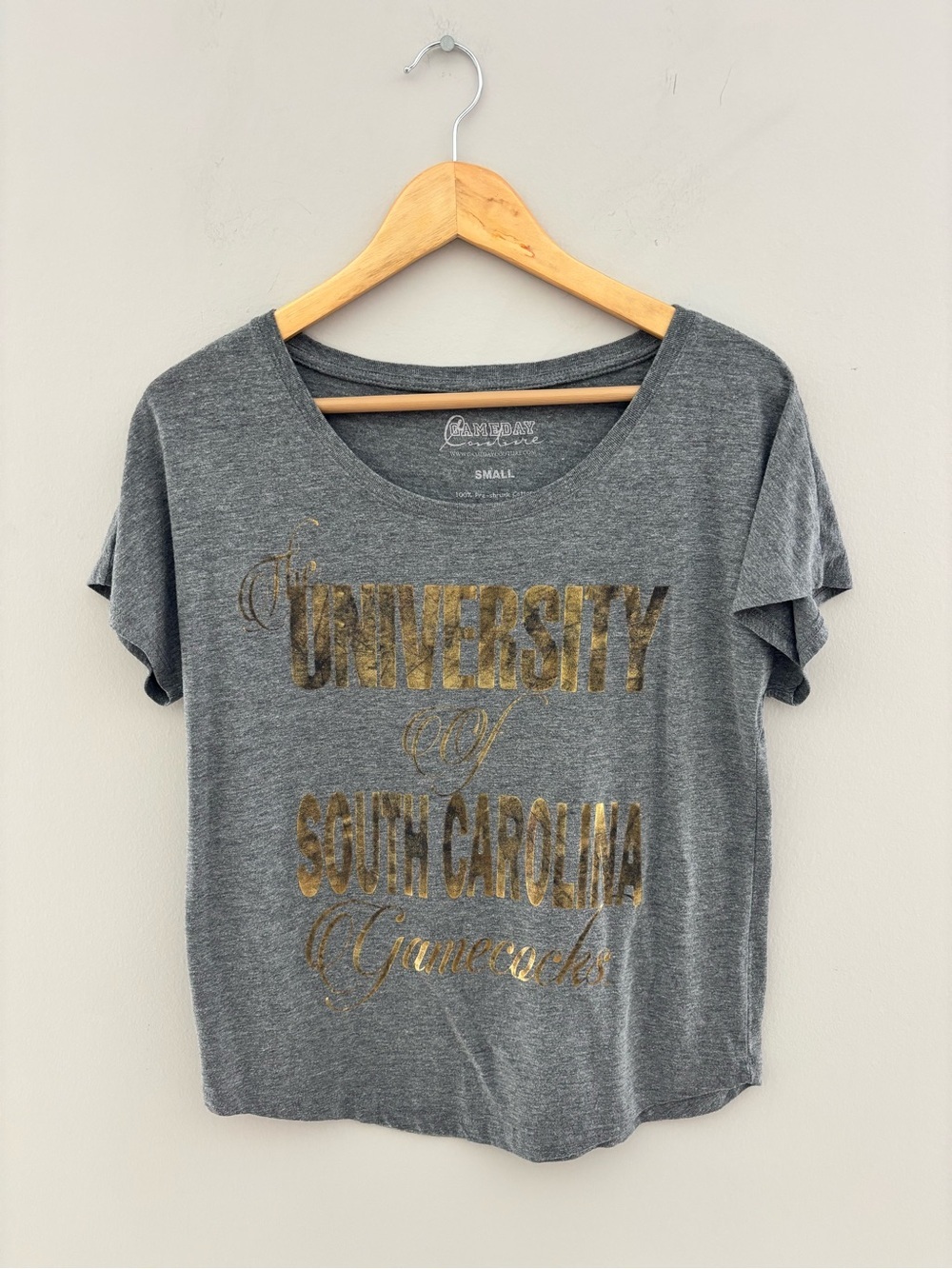 University of South Carolina Gamecocks Gameday Couture Graphic Tee Women's Small
